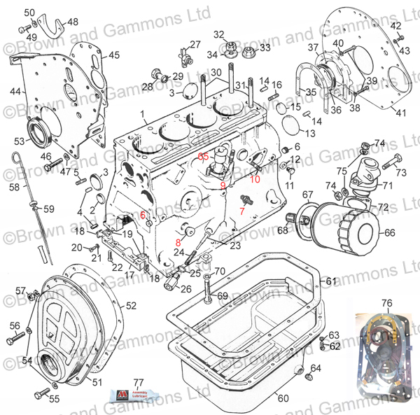 Image for Engine 1500 external parts